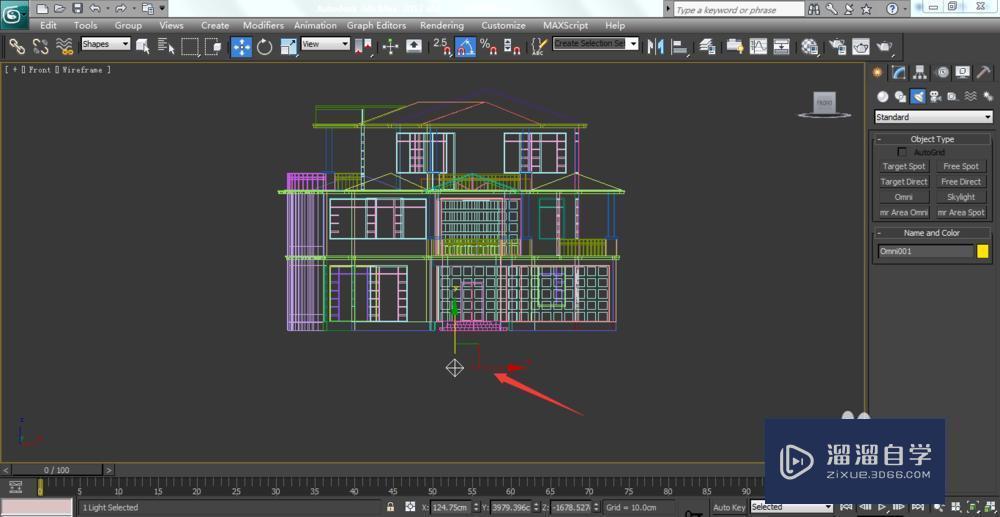 3DMax软件中的omni灯可以模拟哪些灯光?