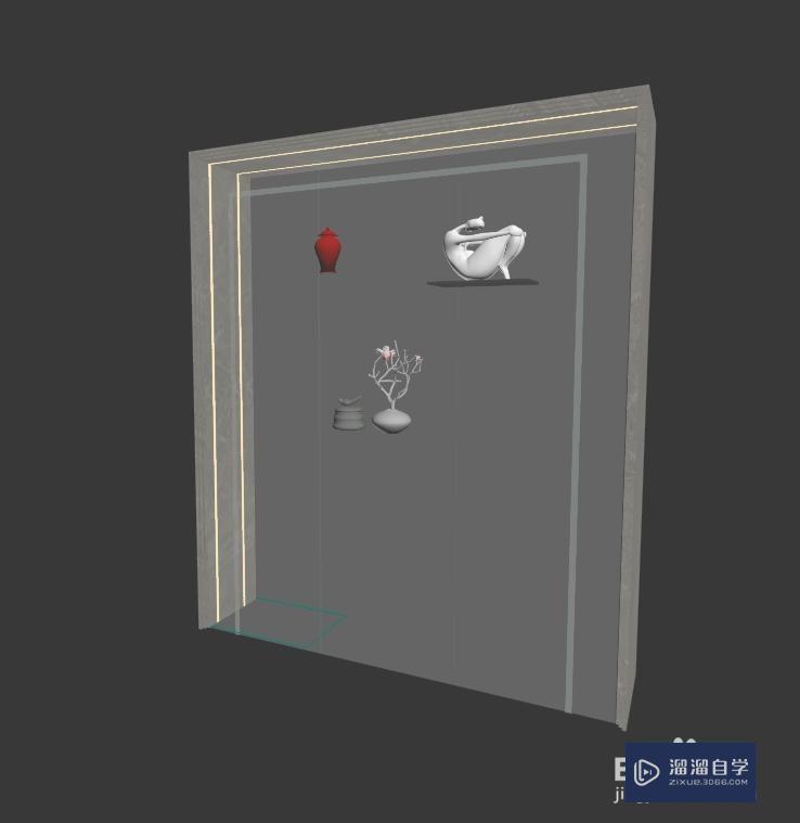 3DMaxs2016透明材质模型不能显示为透明怎么办？