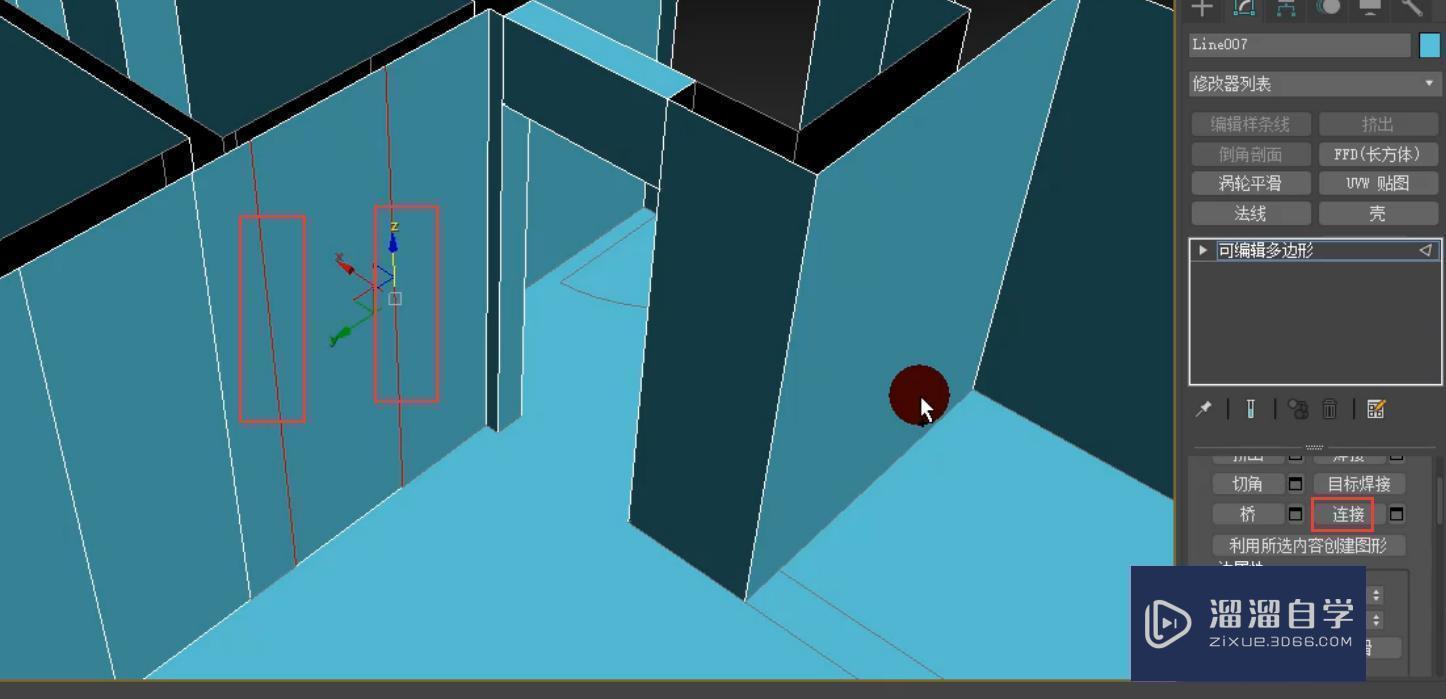 3DMax怎么根据CAD图纸建墙制作桥？