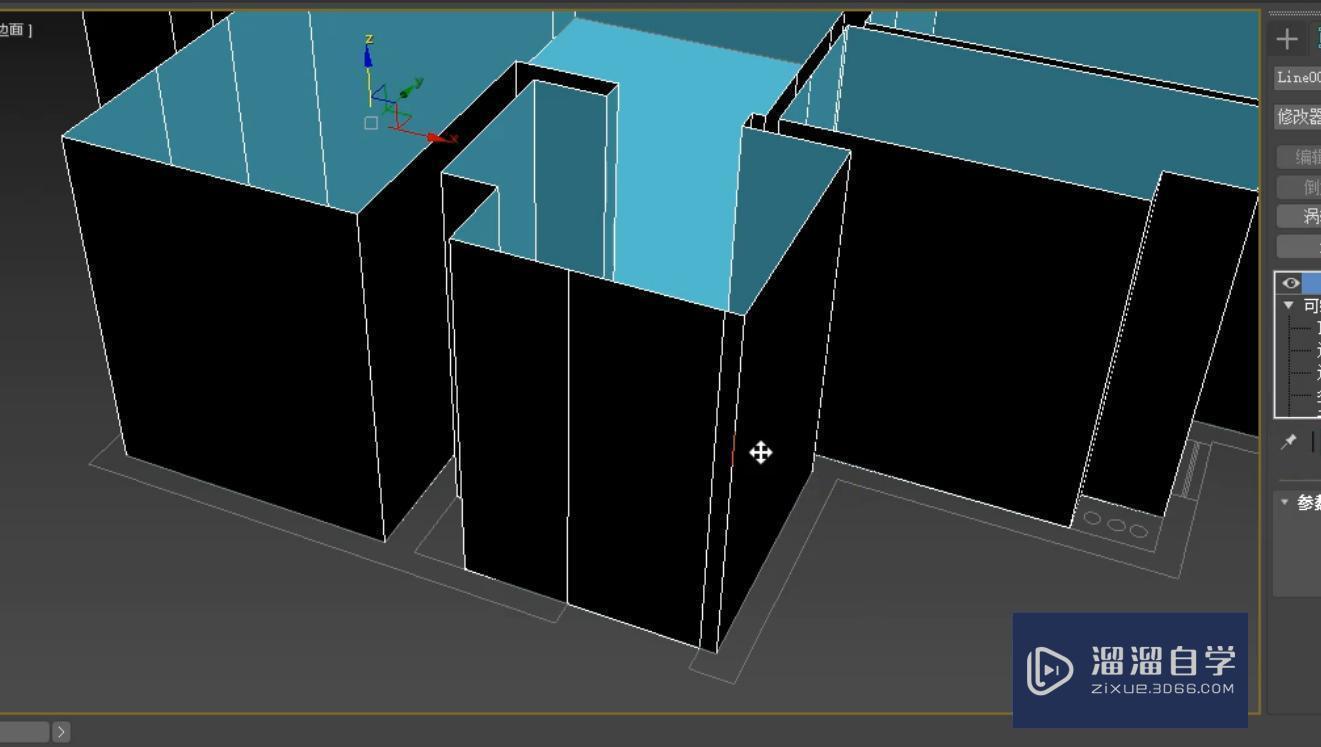 3DMax怎么根据CAD图纸建墙制作桥？