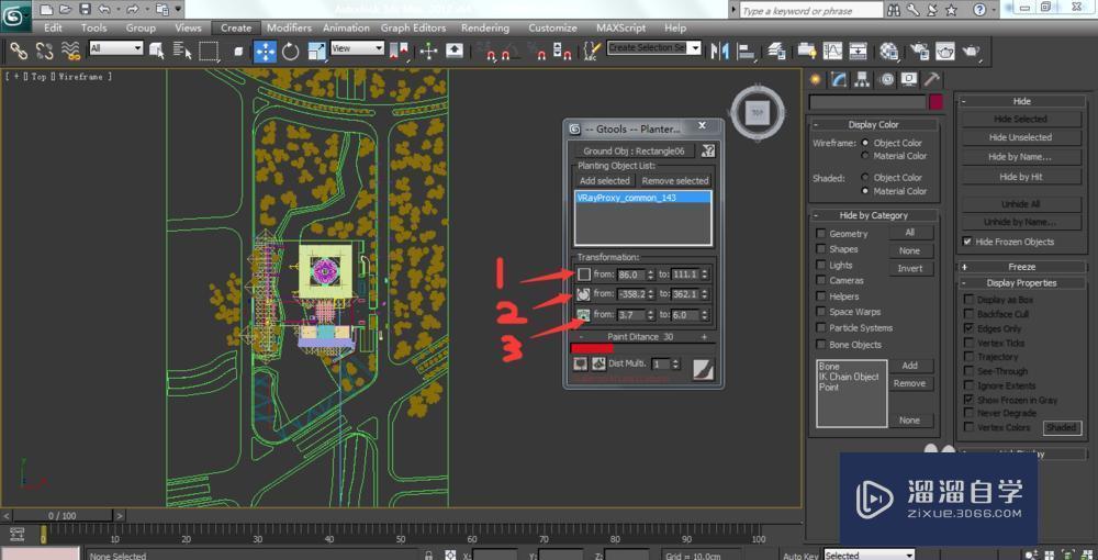 3DMax如何使用插件植树?