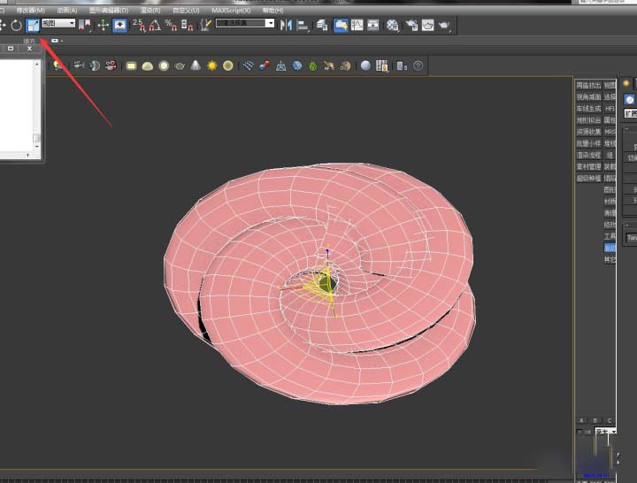 3DMax 如何利用3DMax重力快速做藤编圆形灯罩模型