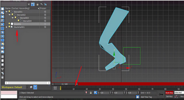 3DMax动画控制区关键帧工具条不显示 怎么调出？