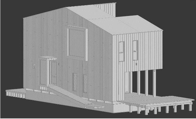 3Ds Max、VRay渲染和Photoshop制作雪后林中小屋创作解析