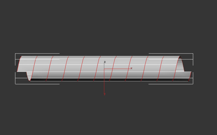 3DMax波纹管建模教程