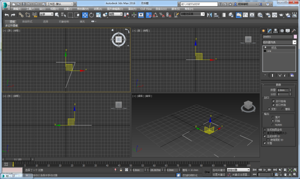 3DMax怎么让线框变成面？