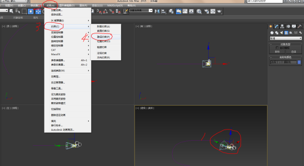 求3DMax简单漫游动画教程，从打摄像机到最后出来视频具体流程？