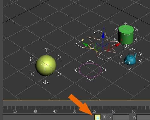 3DMax为什么只能移动坐标轴，移不了物体，咋回事？
