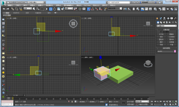 3DMax为什么有时不能画矩形框选，有时却可以？
