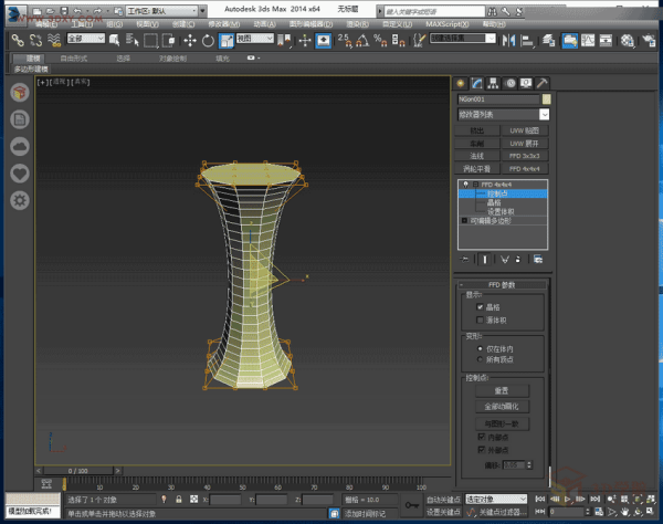 3DMax镂空花瓶怎么做？