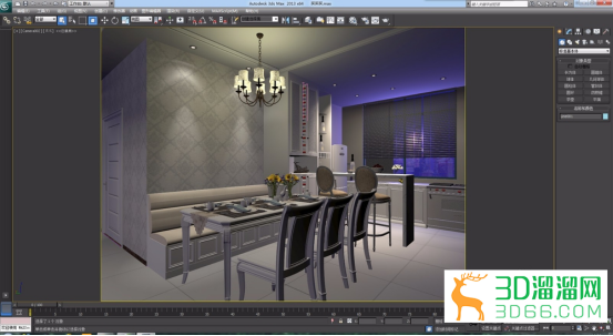 3DMax中如何用VRay渲染白模