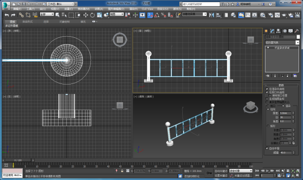 3DMax公路围栏做法有哪些？