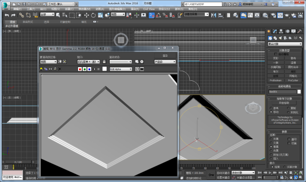 3dmax石膏板集成吊顶如何画?