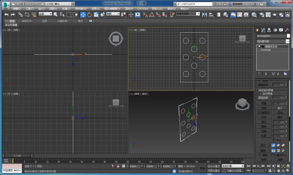 3DMax中，那种镂空的屏风怎么做？