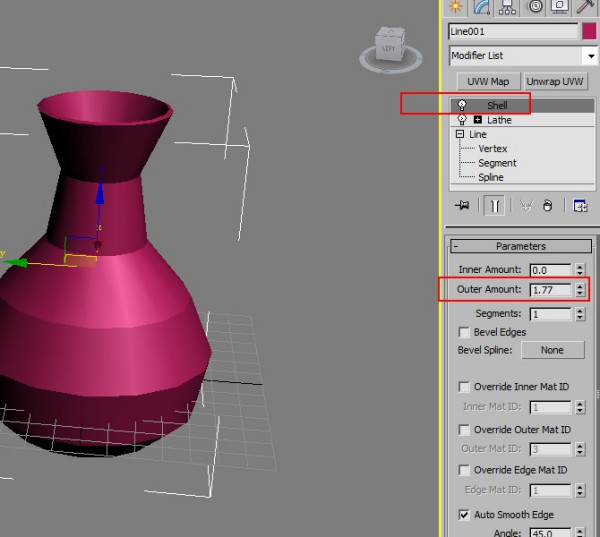 如何利用3DMax制作花瓶