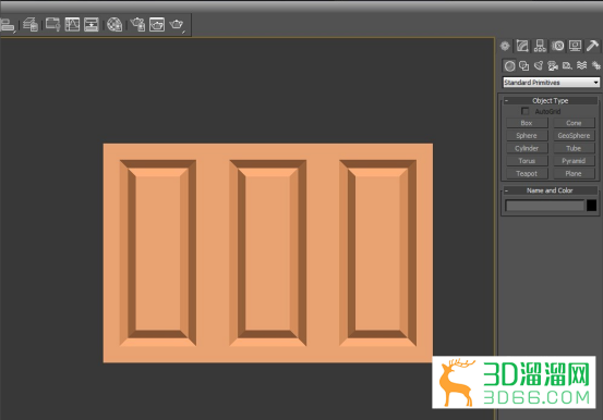 3DMax怎么制作造型柜门