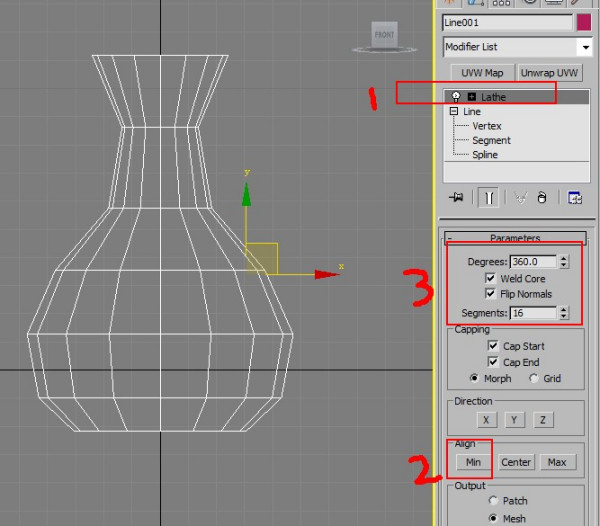 如何利用3DMax制作花瓶