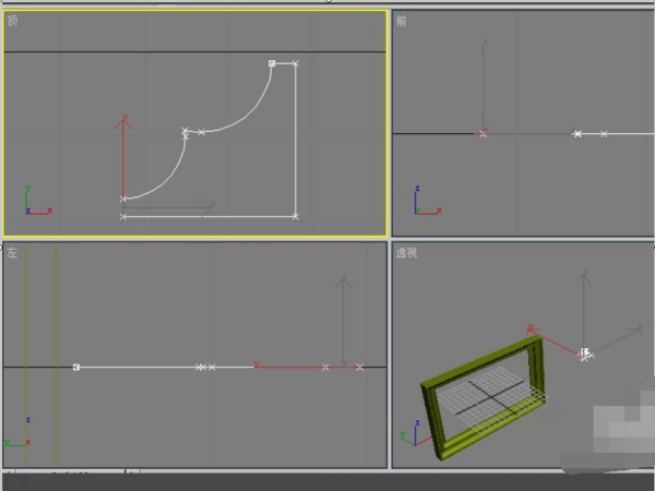 3DMax中怎么使用倒角剖面？