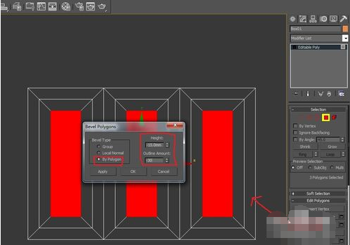 3DMax中餐厅背景墙上那造型怎么做的