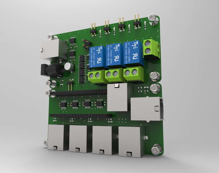 如何制作一张印刷电路板(pcb)的3D渲染效果图？