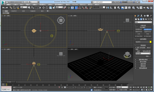 3DMax如何做灯光效果呢？