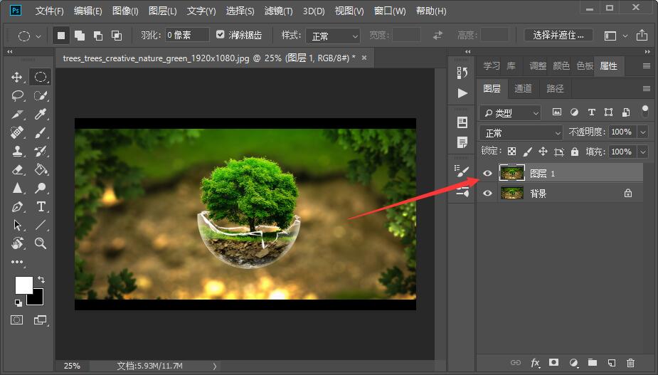 Photoshop中怎么添加黑色蒙版？