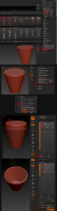 ZBrush制作水杯的教程或者步骤是什么？