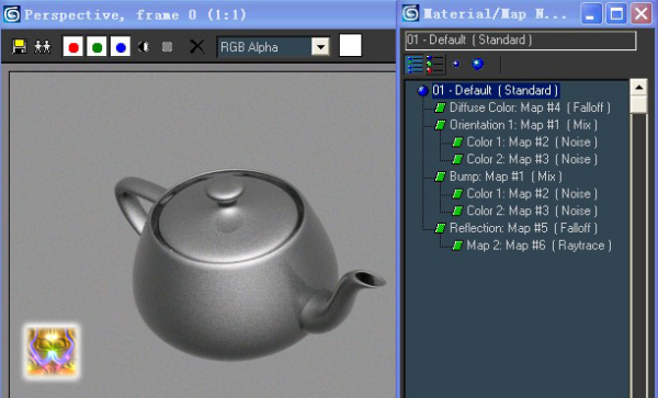 3DMax9不锈钢材质参数如何设置？