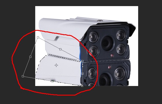 Photoshop怎么跟图片加倒影？