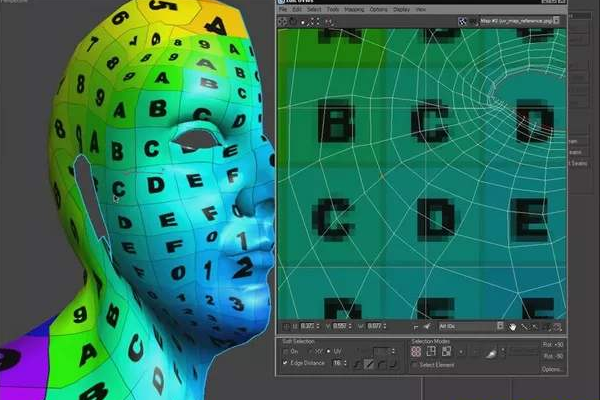 3DMax展uv是刚什么的？