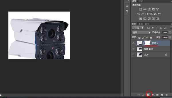 Photoshop怎么跟图片加倒影？
