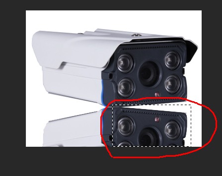 Photoshop怎么跟图片加倒影？