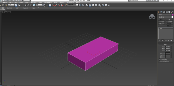 3DMax如何画这个长方形？