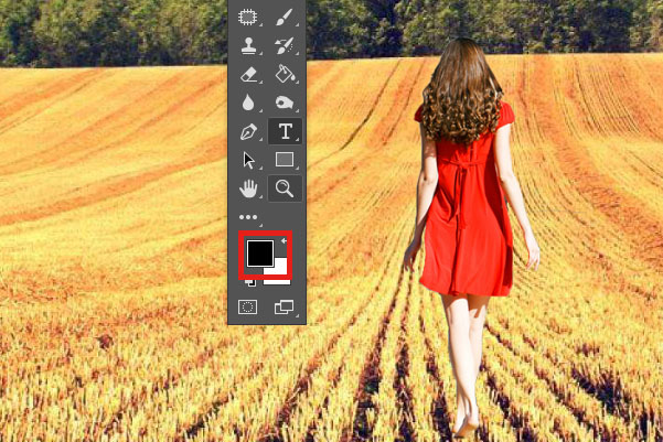 Photoshop怎么把扣好的图很好的放进另一张图中？
