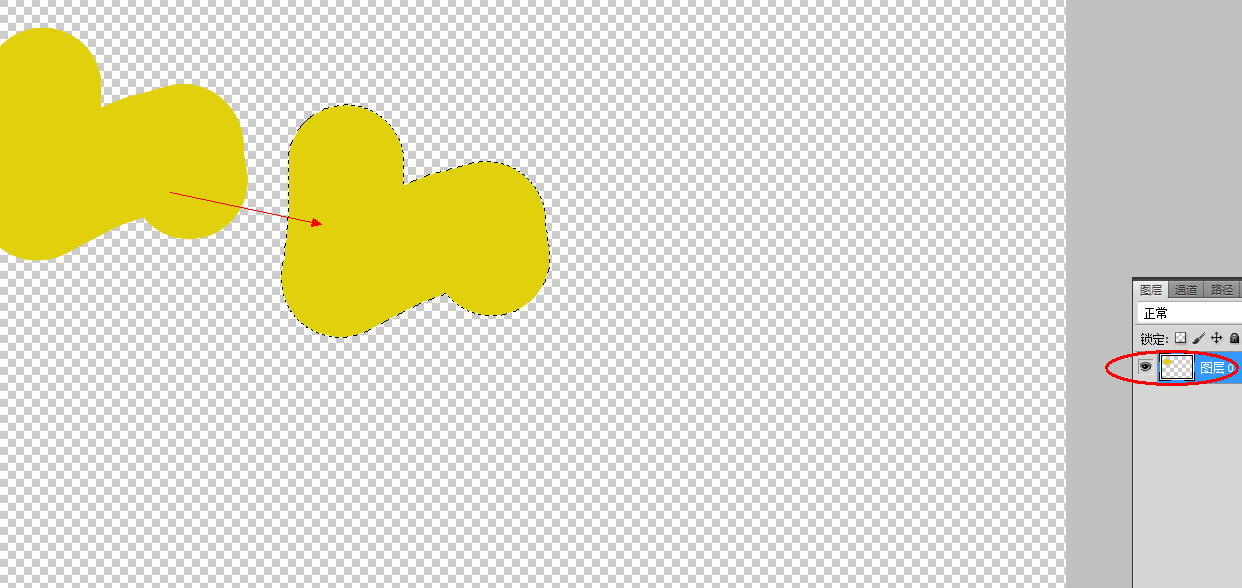 Photoshop怎么在一个图层里复制多个图片？