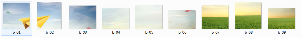 Photoshop里怎么切割图片，把图片等分成9个单独的文件？