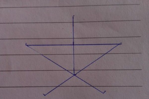 尺规作五角星的画法图片