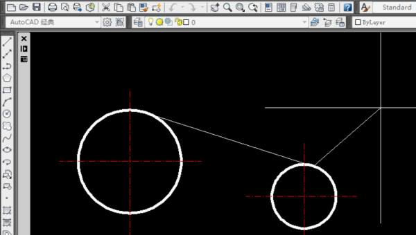 CAD两圆相切如何画? CAD两圆相切如何画?