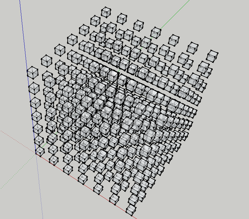 如何用SketchUp的阵列？