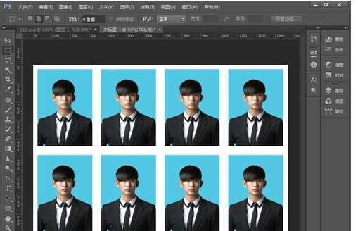 怎么在Photoshop设置一寸照片的尺寸大小？