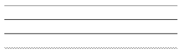 Word文件要在下面打一横线怎么弄？
