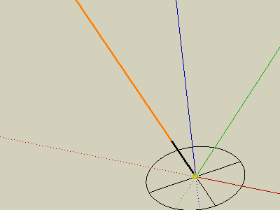 SketchUp怎么改变南北？
