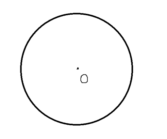 在圆内画五角星如何画?