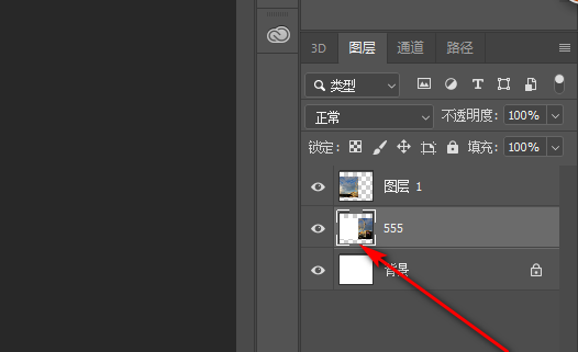 photoshop怎么把一张图片分成两半?