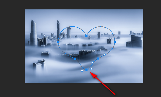 Photoshop怎么画爱心？