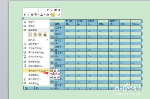 如何调整Word表格在一页？