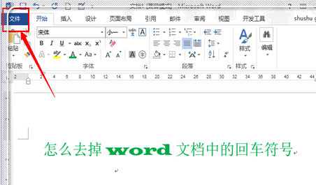 怎么取消Excel粘贴到Word中的回车符号？