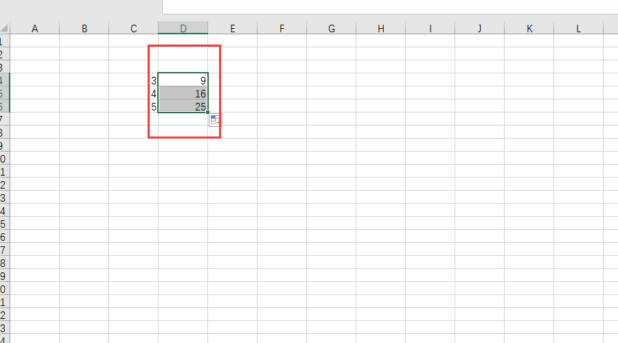 Excel的公式的平方如何打？