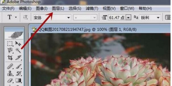 在PS中如何新建一个图层？