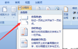 Word中一页编辑完，如何进入下一页？